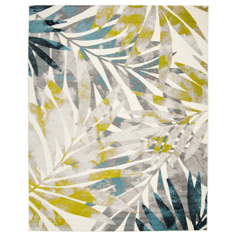 Tapis floral Troxler Performance, Rectangle 9 pi x 12 pi