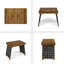 Table d'appoint pliable