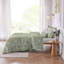 Luxurious Velvet Bedding Sets, Green Twin Xl For Home Comfort