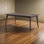 Round Solid Wood Top with Solid Wood Base Dining Table