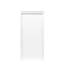 Armoire à vin modulaire 32 32 po, finition simple, conception simple, P 15,92 po x l 17,99 po, H 35,42 po, panneau de particules, H 35,42 po x P 15,92 po