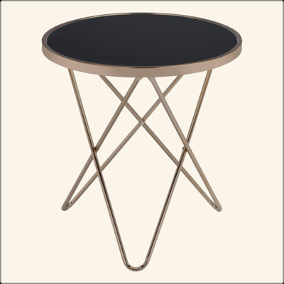 Glass Top Round Table