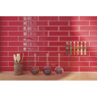 Raku 3 In. X 12 In. Glossy Ceramic Wall Tile (6.3 Sq. Ft./Case)