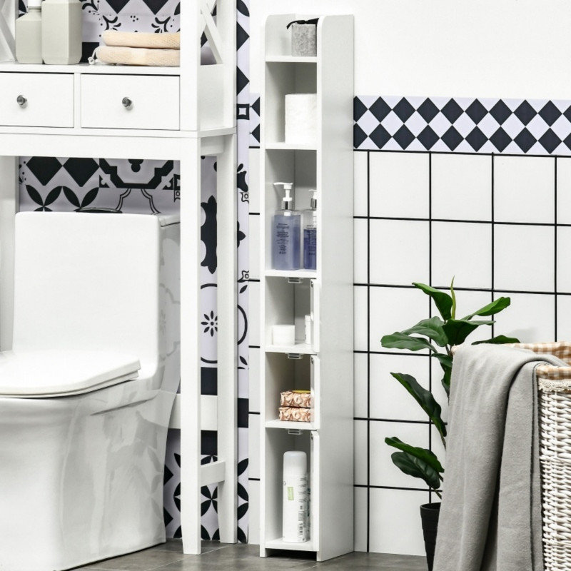 MDF / Particle Board Freestanding Linen Cabinet