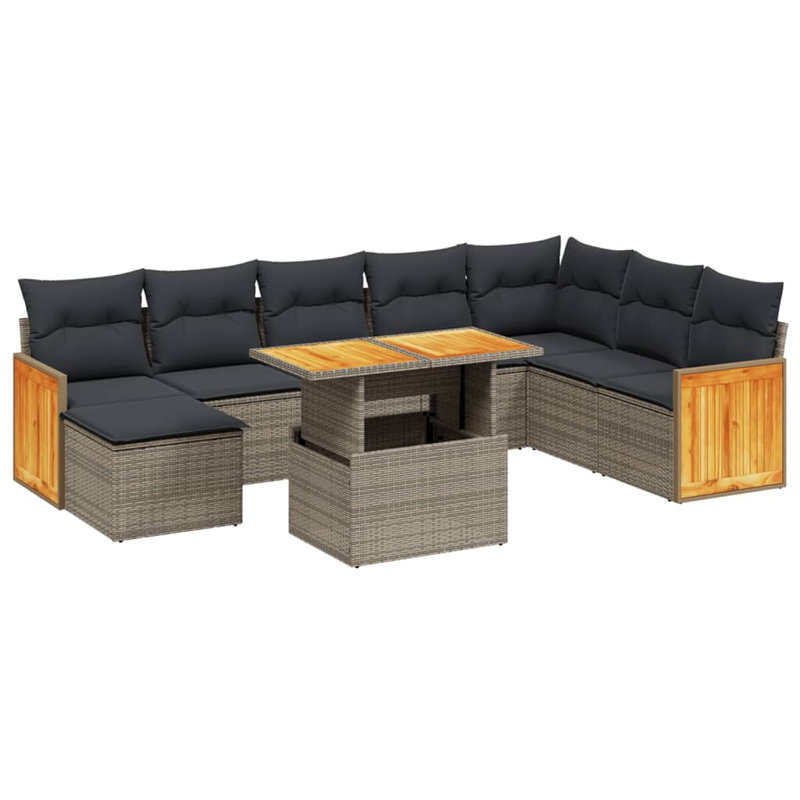Ensemble de canapé de jardin Vidaxl