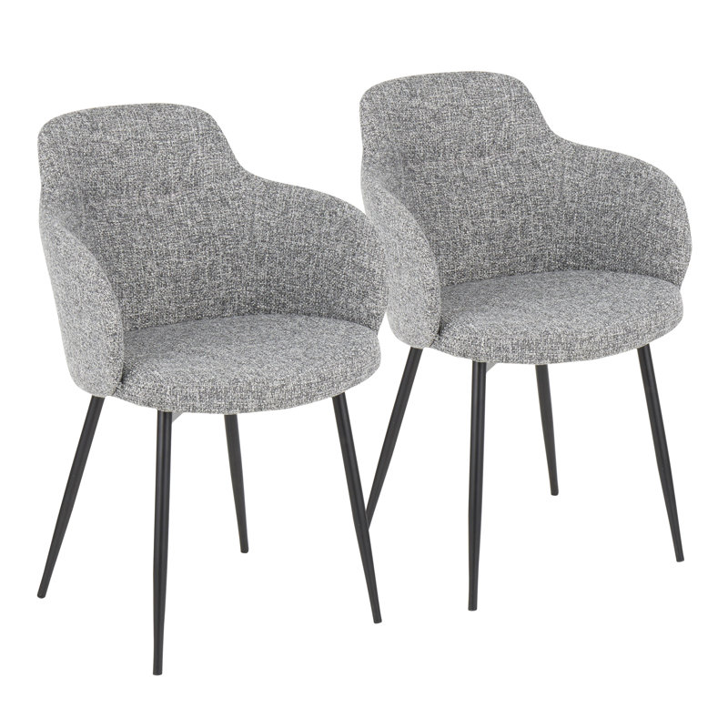 Boyne 19'' H Upholstered Armchair, Gray