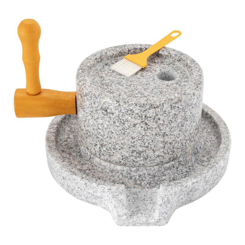 Millstone Natural Granite Handmade Stone Grinder