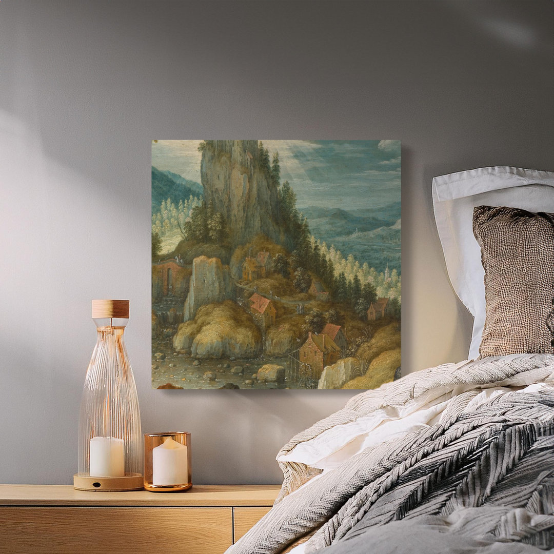 Old Master Canvas Wall Art, Dutch Landscape Painting, Gallery Wrapped Print, Ready to Hang, Archival Quality, Living Room Decor
