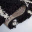 Tapis noir / ivoire Venus-908601240