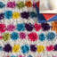 Tapis multicolore à poils longs rayé Mira-23544385