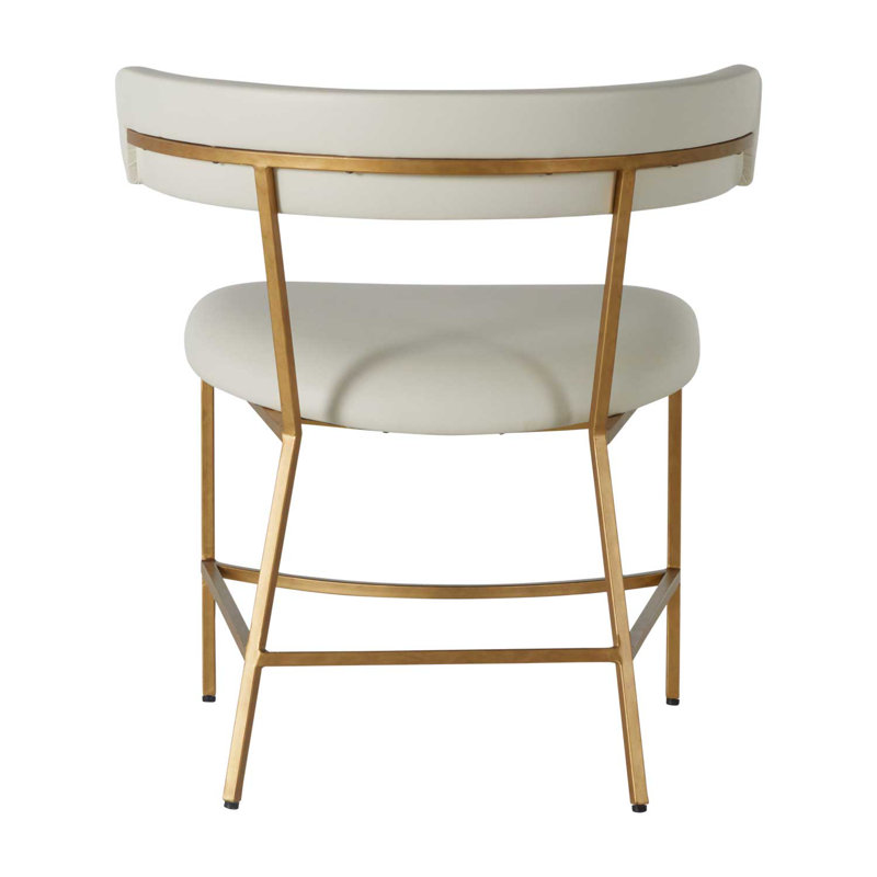 Matlock Wing Back Side Chair in White
