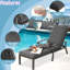 Chaise longue d'extérieur en aluminium Cheshire-966873892