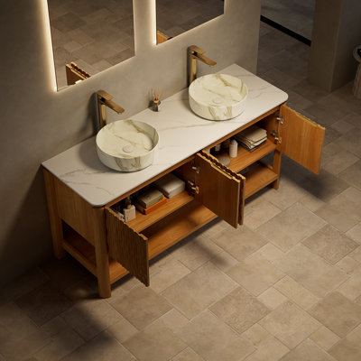 Meuble-lavabo de salle de bain Sharma