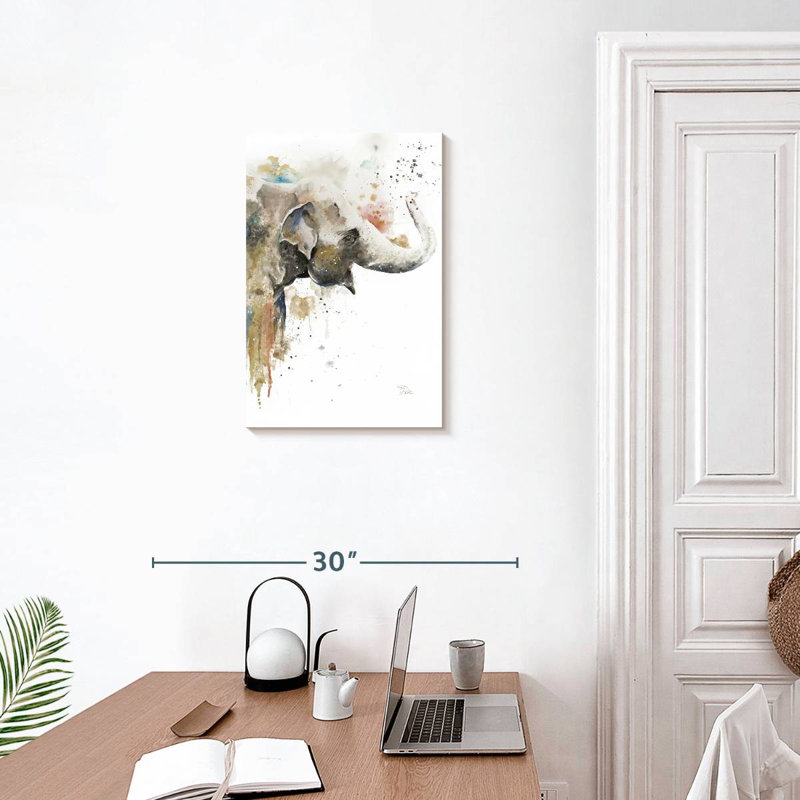 Brampt Water Elephant, 24" H x 16" W