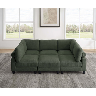 Avaah Corduroy Sectional