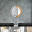 Huldar Glass Flat Wall Mirror