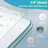 56-60 in. W x 76 in. H Frameless Single Sliding Soft-close Shower Door, 6mm Tempered Glass with Anti-explode Film-109101077