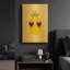«Sunny Pineapple» par Ann Kelle, art mural en métal doré, 16 po x 24 po-133651524