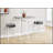 Modern 32-Inch Rectangular Counter Height Dining Table, Compact and Durable for Small Kitchens-273275310