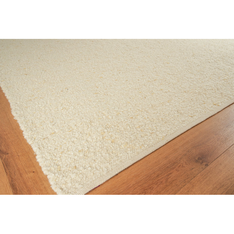 Geometric Area Rug in Ivory