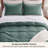Essential Collection 100% Cotton Waffle Weave Duvet Cover Set-110365888-109512985