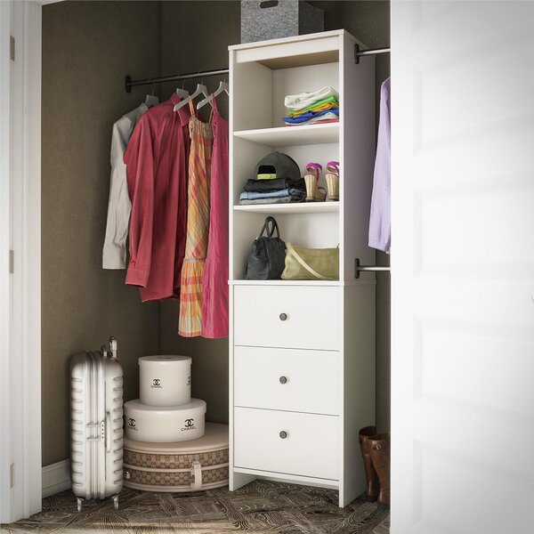 Andover Mills™ Geren 21'' - 36'' Closet System & Reviews - Wayfair Canada