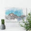 Annapurna Circuit In Nepal - Wrapped Canvas-56637075