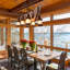 Postville 6 - Light Wooden Chandelier with Ship Shape