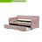 Velvet Upholstered Daybed with Trundle, Twin Size-159338151
