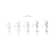 Martini 15 Light Crystal LED Multi-Light Pendant