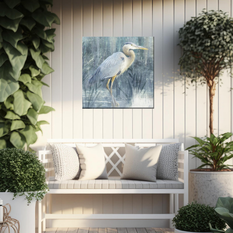 Art sur toile de marais ombragé