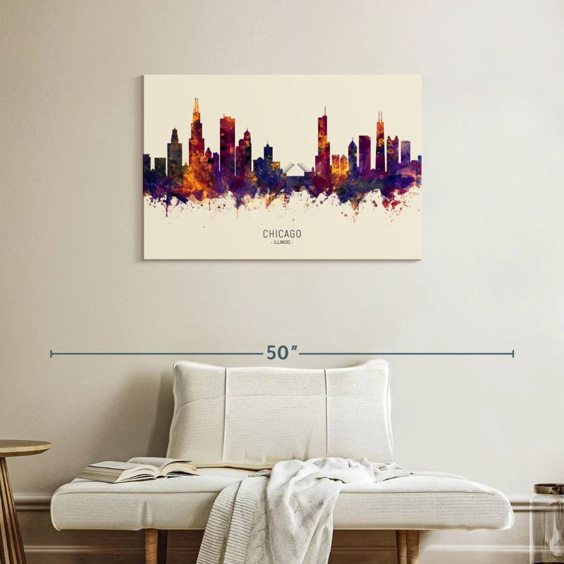 Ravi, Chicago, Illinois, horizon IV, H 24 po x l 36 po