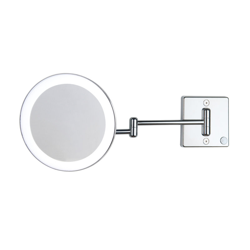 Discololed Flat Metal Lighted Wall Mirror