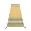 Azizi Striped Hand Woven Cotton Yellow Rug-102097862