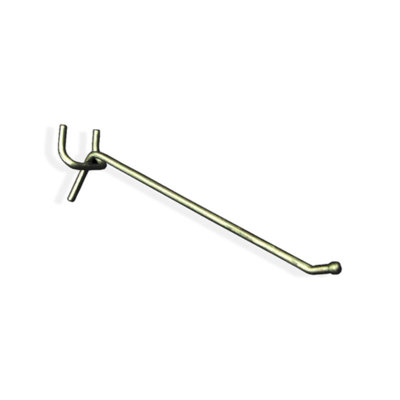 6" Metal Wire Hook: 0.148"Diameter, 50-Pack