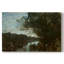 Twilight Landscape with a Figure-Jean-Baptiste-Camille Corot-Gallery Wrapped Canvas-c. mid-19th Century-1184935702