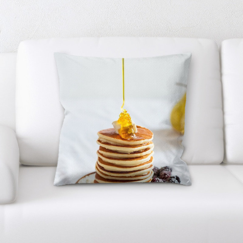 Coussin crêpes au chocolat