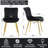 Baynebridge 18.1'' H Velvet Upholstered Side Chair-437139093