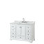 Ensemble de meuble-lavabo simple 48 "avec miroir Deborah-80209506-23113219
