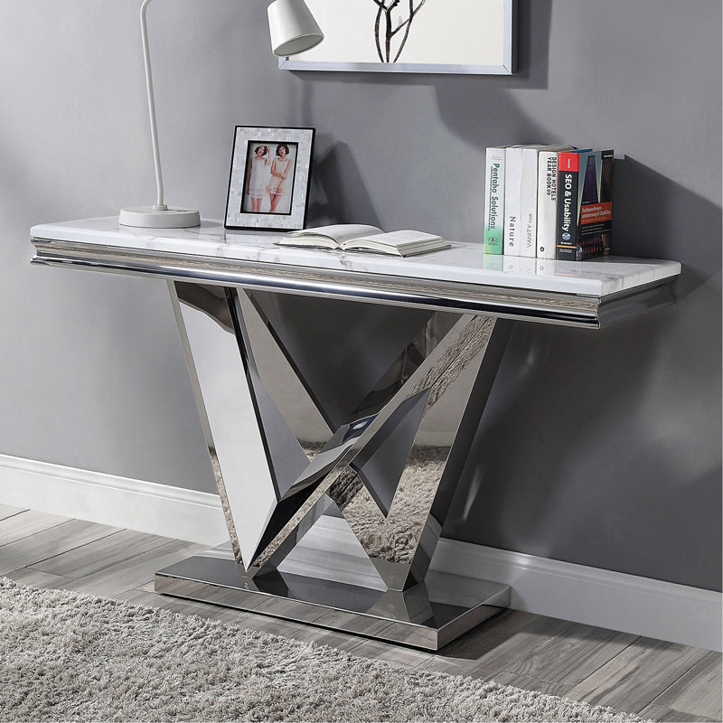 Table de canapé moderne Glam Style