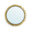 Sunflower Flat Metal Wall Mirror