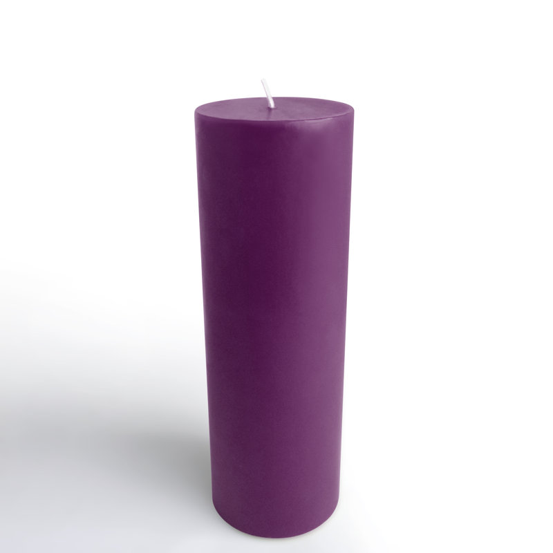 Pillar Candles Pillar Candle, Purple