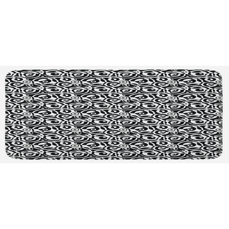 Modern & Contemporary Synthetic Kitchen Mat