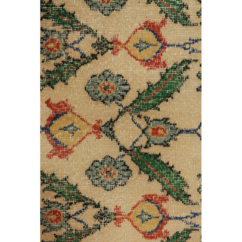 One-of-a-Kind 2’5”x8’5” Hand Knotted Area Rug
