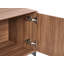 TV Stand COWELL Dark Brown
