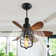 52cm Socket Ceiling Fan with Remote Control and Light Kit Included