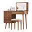 Ensemble coiffeuse 39 "rétro avec miroir DEL