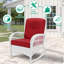 Chaise berçante d'extérieur en osier Cidalina-1147453627