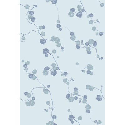 Susan Hable Floral Wallpaper Double Roll