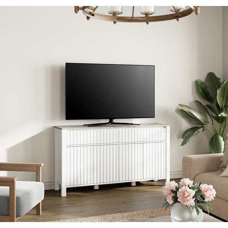 Crédence de rangement l 56,9 po Synia